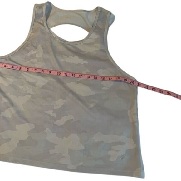 Womens Camouflage Racerback Tank Top XL By A Core - Picture 5 of 5